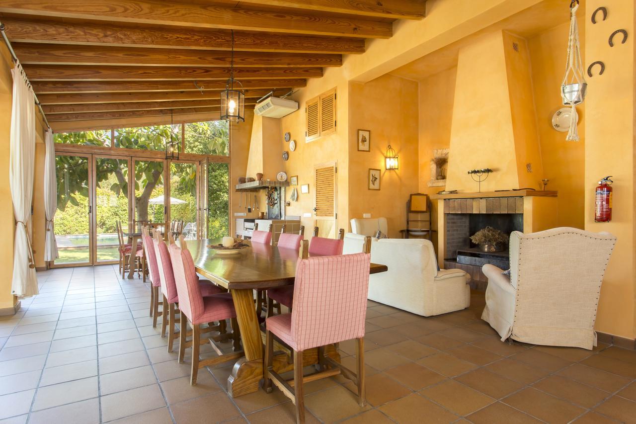 Es Castellet De Bunola Villa Bunyola Exterior foto